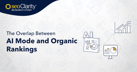 AI Mode and Organic Rankings (Blog Cover Image)
