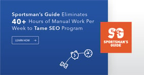 How The Sportsman’s Guide Solved Complex SEO Challenges with seoClarity - Featured Image