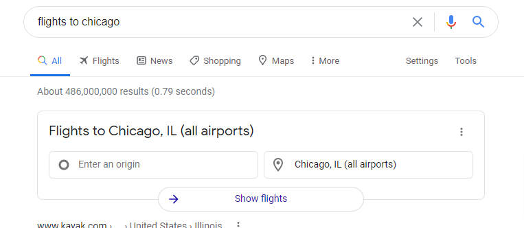 Flights to Chicago