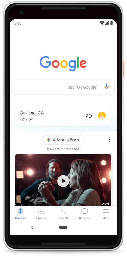 Google Discover Feed