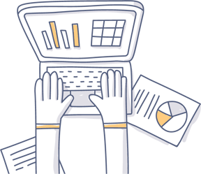 Hands on Laptop with Reports-2