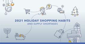 2021 Holiday Shopping Habits & Supply Shortages - Featured Image
