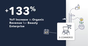133% YOY Increase in Organic Revenue for Beauty Site With seoClarity Professional Services - Featured Image