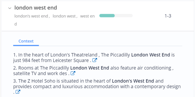 London West End - Context in Content Fusion