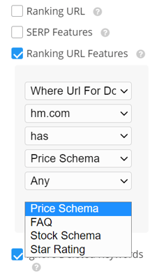 Rank-Intelligence Schema Filter