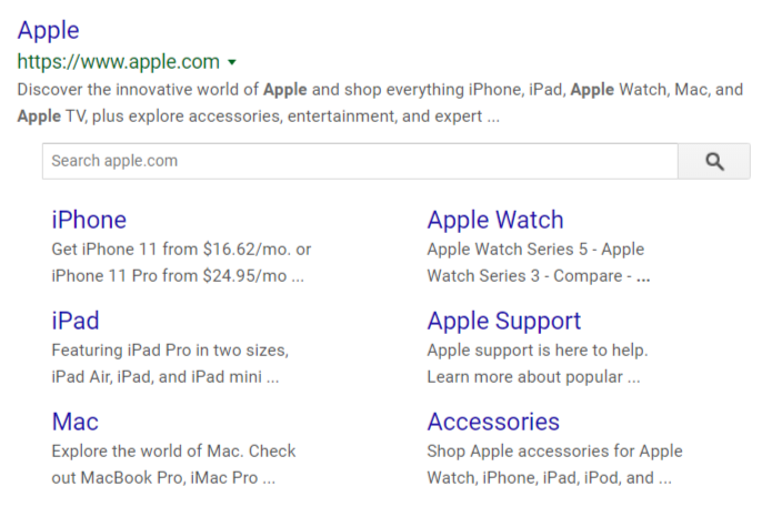 appleSERP