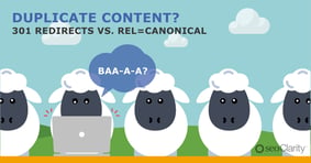 301 Redirects vs. Rel=Canonical Tags: The Best Route for Duplicate Content - Featured Image