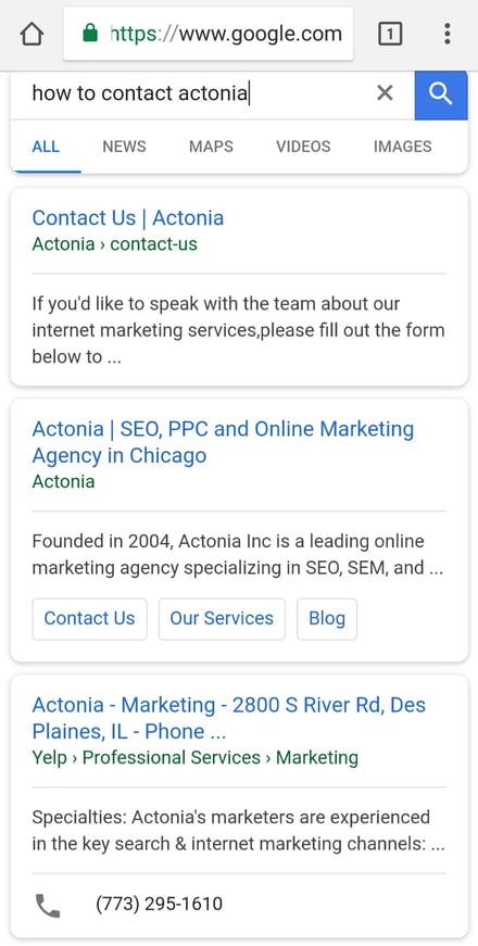 mobile search image