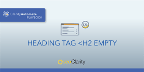 Heading Tag H2 Empty - Featured Image