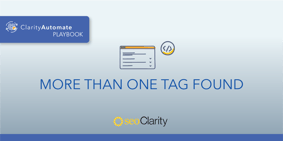 More Than One Tag Found - Featured Image