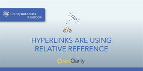 Hyperlinks Are Using Relative Reference - Featured Image
