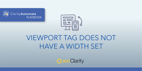 Viewport Tag Does Not Have a Width Set - Featured Image