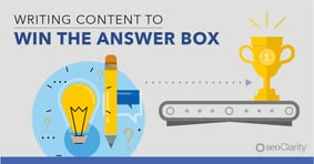 4 Strategies to Write Content for the Answer Box - Featured Image